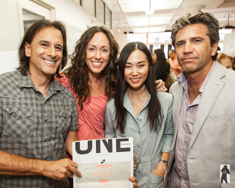 One. A Magazine Relaunch Party